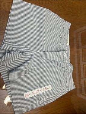 GAP Blue and White Striped Women’s Shorts